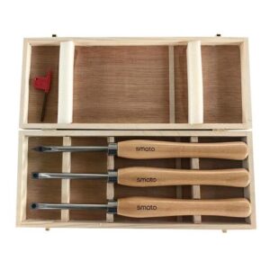 [Smato] — CKW3P Wood Chisel Wood Lathe Chisel Set