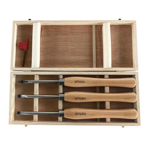 [Smato] — CKW3P Wood Chisel Wood Lathe Chisel Set