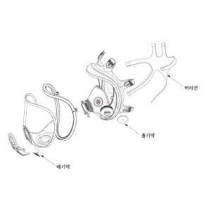 [Dobu Life Tech] — 840-6866 Direct-Connect Mask (Component)