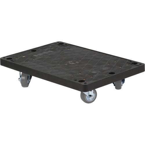 [Smato] — 111-3967 Hand Truck Black Dolly (Mobile Cart - Silent Caster)