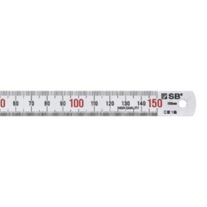 [SB] — SSRC-150 Steel Ruler (Matte)