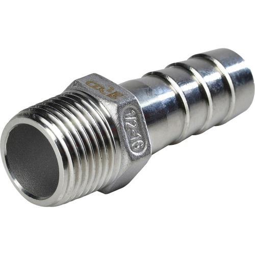 [CDC] — SMH 1/8-8.0 Stainless Steel Threaded Hose Nipple