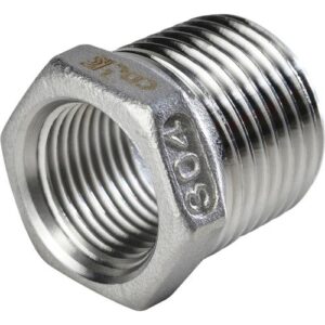 [CDC] — SMFU 3/8-1/4 Stainless Steel Threaded Bushing