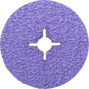 [Hanshin] — 133-2474 Grinding Stone Disc Paper (Cross Hole)