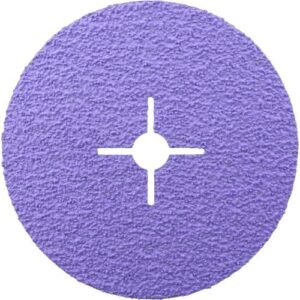 [Hanshin] — 133-2508 Grinding Stone Disc Paper (Cross Hole)