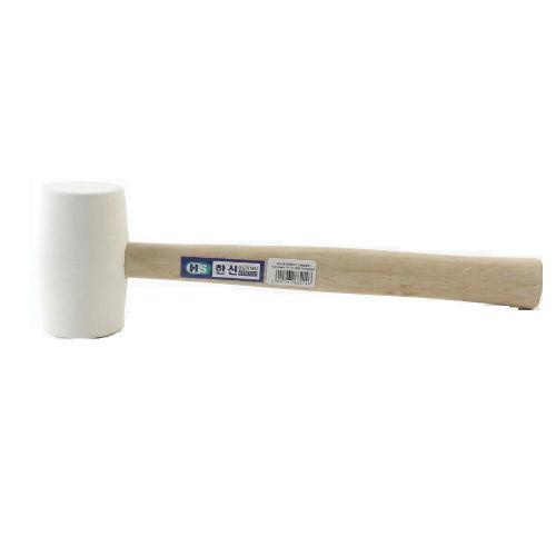 [Hanshin] — 133-2632 Hammer Rubber Mallet (White)