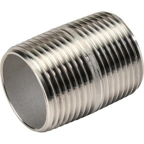 [CDC] — SSN 1/8 Stainless Steel Thread Short Nipple