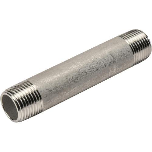 [CDC] — SLN 1/8 Stainless Steel Threaded Long Nipple