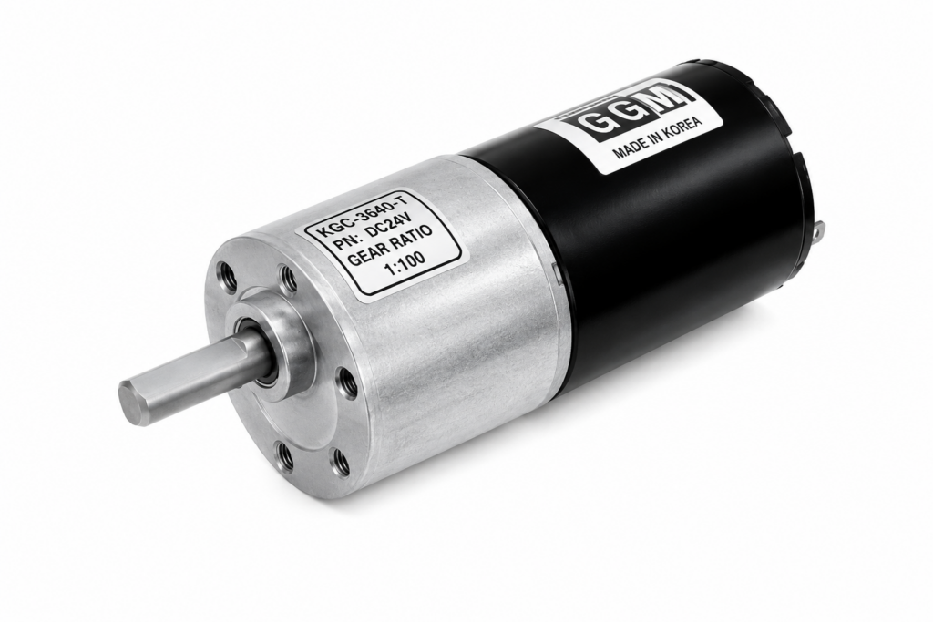 [GGM] — KGC BLDC Planetary Gearmotor KB3640S1-T (Ø37, DC 12V, 1/2–1/2430, with Brake)
