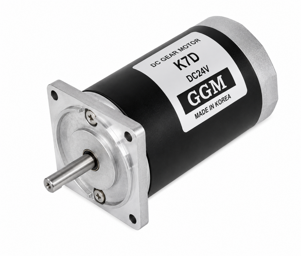 [GGM] — K7D Brushed DC Motor (□70, 15W, 12/24/90V DC, 3000 rpm)