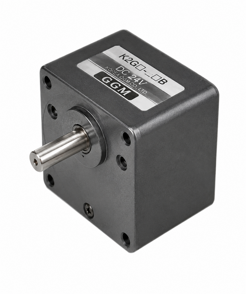 [GGM] — K6G Gearhead for □60 Motors (1/3–1/250, max 3 N·m / 30 kgf·cm)