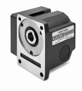 [GGM] — K8G□BRH Right-Angle Hollow-Shaft Gearhead for □80 25W Geared Motors (□80mm, 1/3–1/180, ø15 Hollow Bore, Cap 8 N·m)