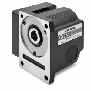 [GGM] — K8G□BRH Right-Angle Hollow-Shaft Gearhead for □80 25W Geared Motors (□80mm, 1/3–1/180, ø15 Hollow Bore, Cap 8 N·m)
