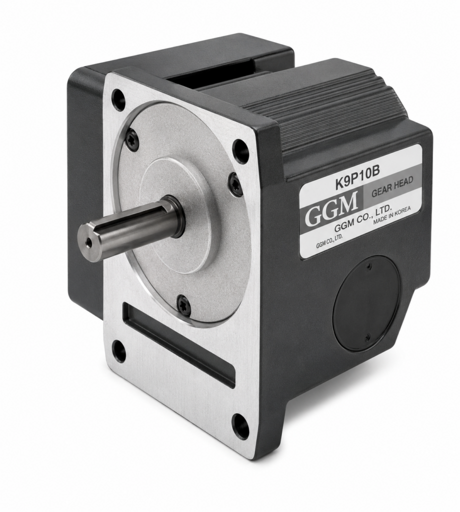 [GGM] — K8G□BRS Right-Angle Solid-Shaft Gearhead (□80, for 25W motor, 8 N·m, 1/3~1/180)