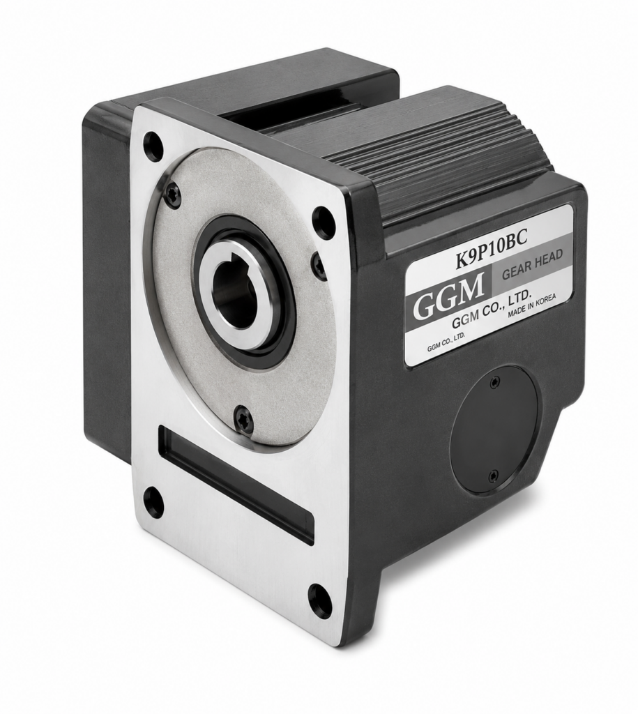 [GGM] — K9P□BRH Right-Angle Hollow-Shaft Gearhead (□90, for 60/90/120W motor, 20 N·m, 1/3~1/180)