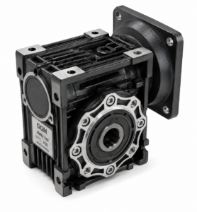 [GGM] — NMRV 030 Worm Gear Reducer (hollow ø14 output, input ø12, 1/5~80)