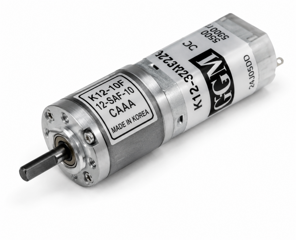 [GGM] — K22-2032 Series DC Planetary Geared Motor (ø22mm, 12/24V, 1/4–1/1996)