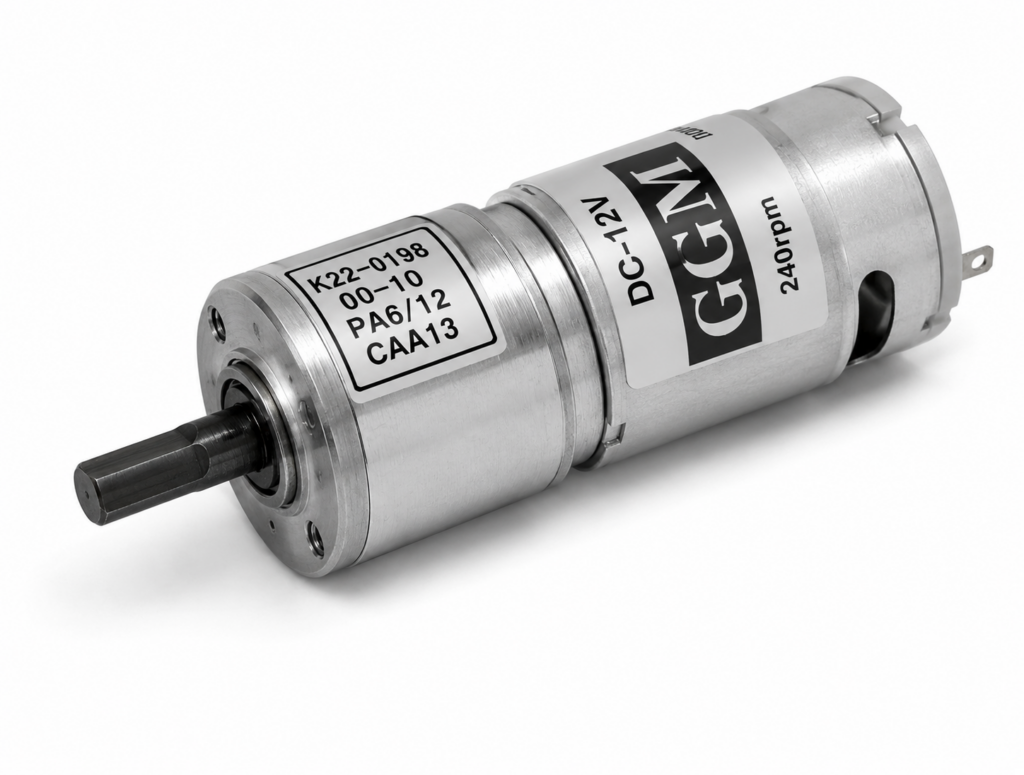 [GGM] — K30-2847 Series DC Planetary Geared Motor (ø30mm, 12/24V, 1/5–1/721)