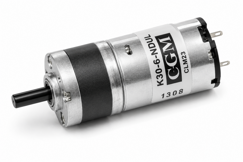[GGM] — K35-3448-P DC Planetary Geared Motor (ø35mm, 9000 rpm class, 12/24V, 1/5–1/721)