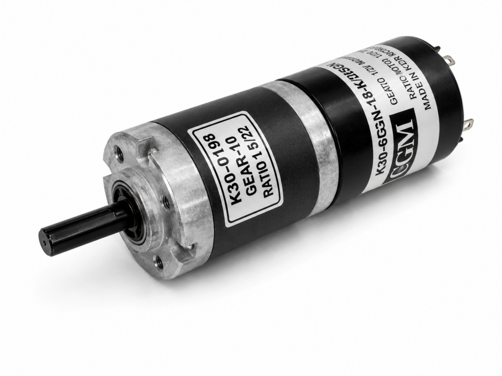 [GGM] — K35-3640-T BLDC Planetary Geared Motor (ø35mm, 12/24V, 1/5–1/721)