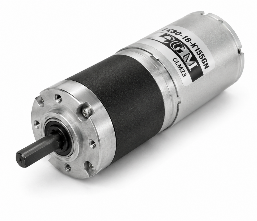 [GGM] — K35-3657 Series DC Planetary Geared Motor (ø35mm, 12/24V, 1/5–1/721)