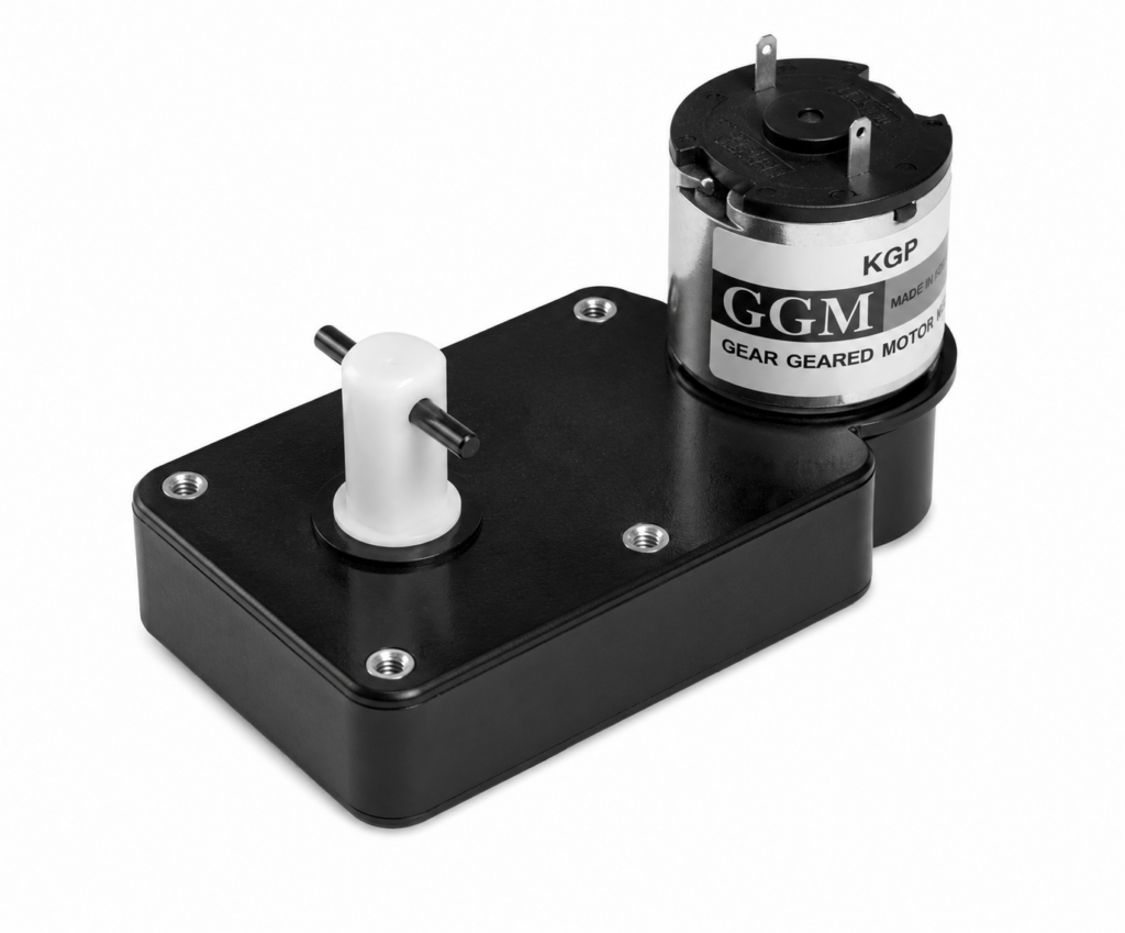 [GGM] — KGP-3429-P1 Insert Geared DC Motor (DC 12V, 9500rpm base, 2 ratios 1/62-1/116)