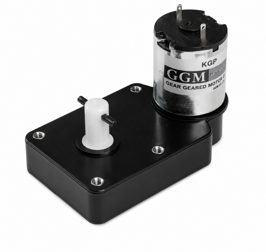 [GGM] — KGP-3448-S2 Insert Geared DC Motor (DC 24V, 5200rpm base, 2 ratios 1/62-1/116)