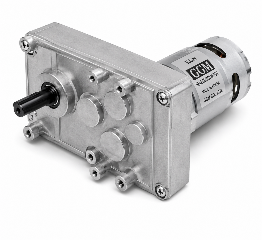 [GGM] — KGV-4266-T1 Geared DC Motor (DC 12V, 7000rpm base, 3 ratios 1/60-1/105)