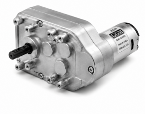 [GGM] — KGV2-3448 Geared Motor, KD3448P1 (DC 12V, 9 ratios 1/60–1/660, F/R output)