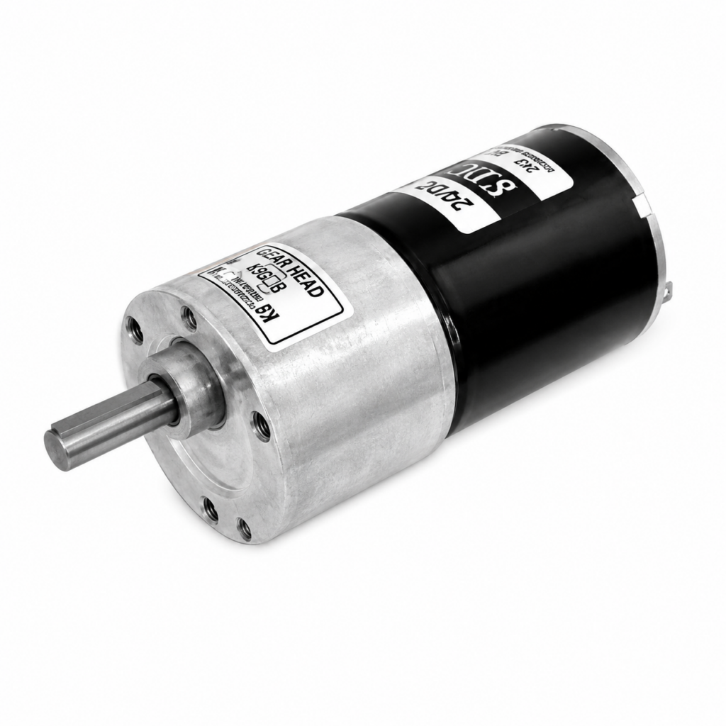 [GGM] — KGC-3640-S2-T BLDC Spur Geared Motor (ø36, DC 24V, 5000rpm base, no-PCB, 32 ratios 1/2-1/2430)