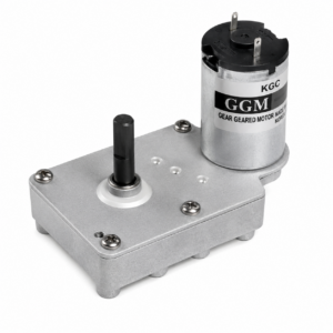 [GGM] — KGE-3448-T1 F-Type Offset Geared DC Motor (DC 12V, 7500rpm base, 18 ratios 1/22-1/687)