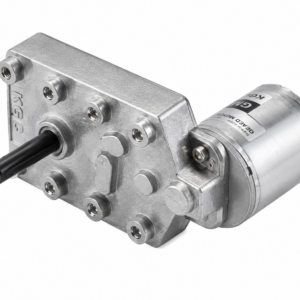 [GGM] — KGE-3640-S1 F-Type BLDC Offset Geared Motor (DC 12V, 5300rpm base, 18 ratios 1/22-1/687)