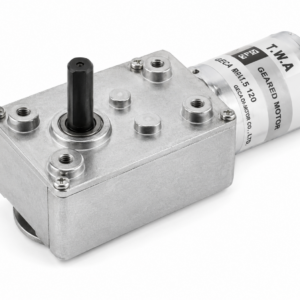 [GGM] — KWA-2531-U1 Worm Geared Motor (DC 12V, 1/76–1/1650)
