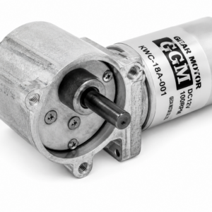 [GGM] — KWC-3657-U1 Worm Geared Motor (DC 12V, 1/25–1/1500)