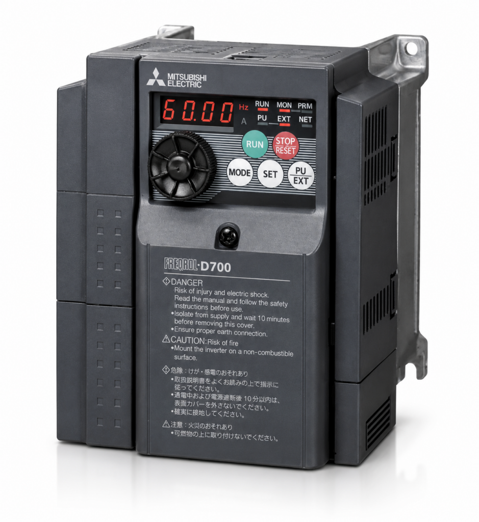 [MITSUBISHI ELECTRIC] — FREQROL FR-D710W Single-Phase 100V Compact Inverter (0.1-0.75kW)