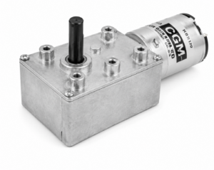 [GGM] — KWB-3448-P1 Worm Geared Motor (DC 12V, F/R output, 1/70–1/1800)