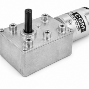 [GGM] — KWB-3448-P1 Worm Geared Motor (DC 12V, F/R output, 1/70–1/1800)