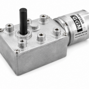 [GGM] — KWB-3640-S1 BLDC Worm Geared Motor (DC 12V, F/R output, 1/70–1/1800)