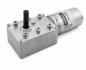 [GGM] — KWB-3657-U1 Worm Geared Motor (DC 12V, F/R output, 1/70–1/1800)