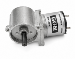 [GGM] — KWC-3429-P1 Worm Geared Motor (DC 12V, 1/25–1/1500)