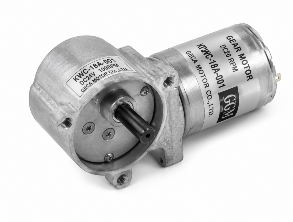 [GGM] — KWC-3640-S1 BLDC Worm Geared Motor (DC 12V, 1/25–1/1500)