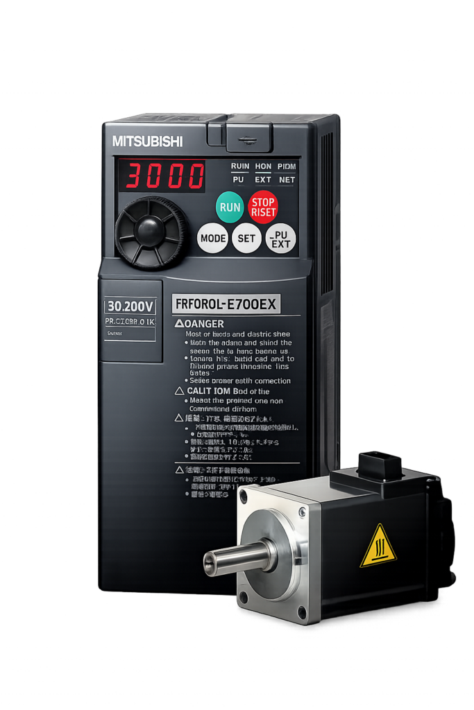 [MITSUBISHI ELECTRIC] — FR-E700EX FR-E720EX Sensorless Servo Drive Unit (3-Phase 200V, for MM-GKR)