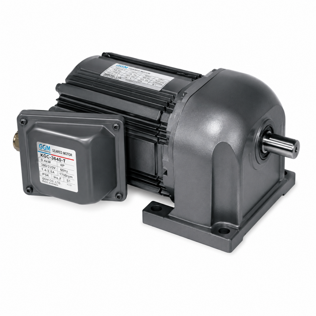 [MITSUBISHI ELECTRIC] — GV-S 0.4kW S-PM Sensorless Servo Geared Motor (Leg Mount)