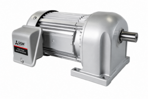 [MITSUBISHI ELECTRIC] — GM-S 0.1kW 3-Phase Parallel Shaft Geared Motor (Flange Mount, IP65)