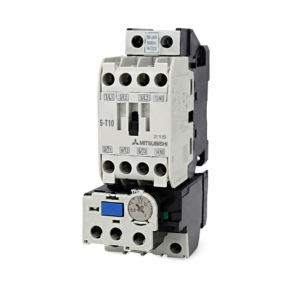 [MITSUBISHI ELECTRIC] — MS-T/N Series MS-T80KP Enclosed Magnetic Starter (80A AC-3, T80 Frame, TH-T100KP 3-Element Thermal)